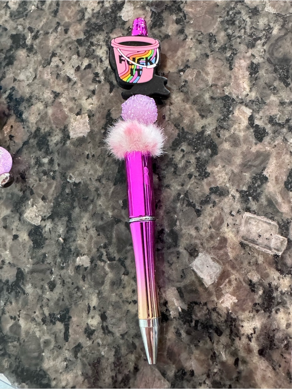 Bucket list funny bag charm and pen - Picture 9 of 10